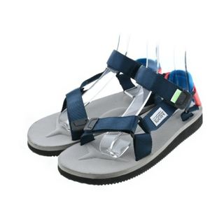 スイコック(suicoke)のSuicoke スイコック サンダル 25cm 紺x青xピンク 【古着】【中古】(サンダル)