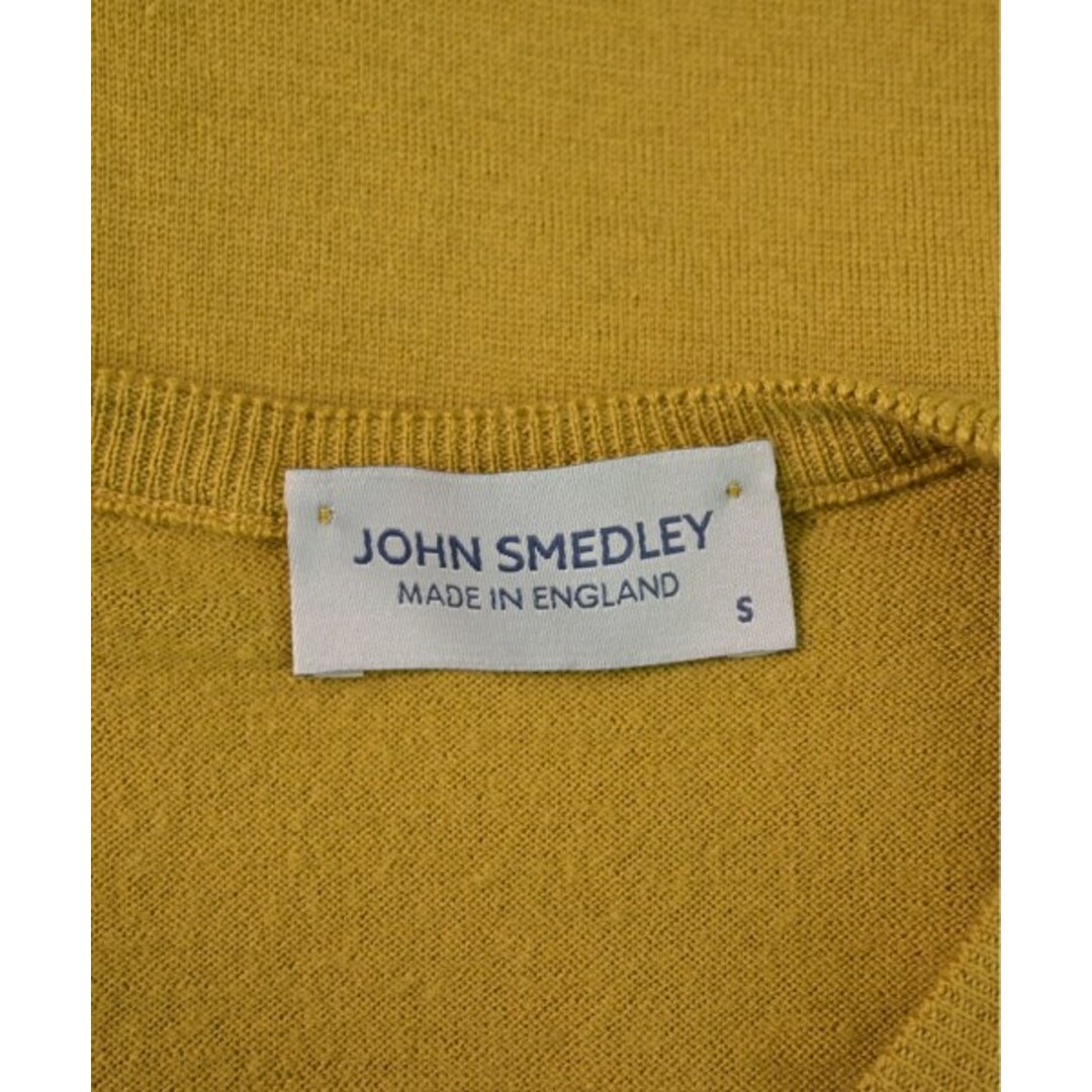JOHN SMEDLEY(ジョンスメドレー)のJOHN SMEDLEY ジョンスメドレー ニット・セーター S マスタード 【古着】【中古】 メンズのトップス(ニット/セーター)の商品写真