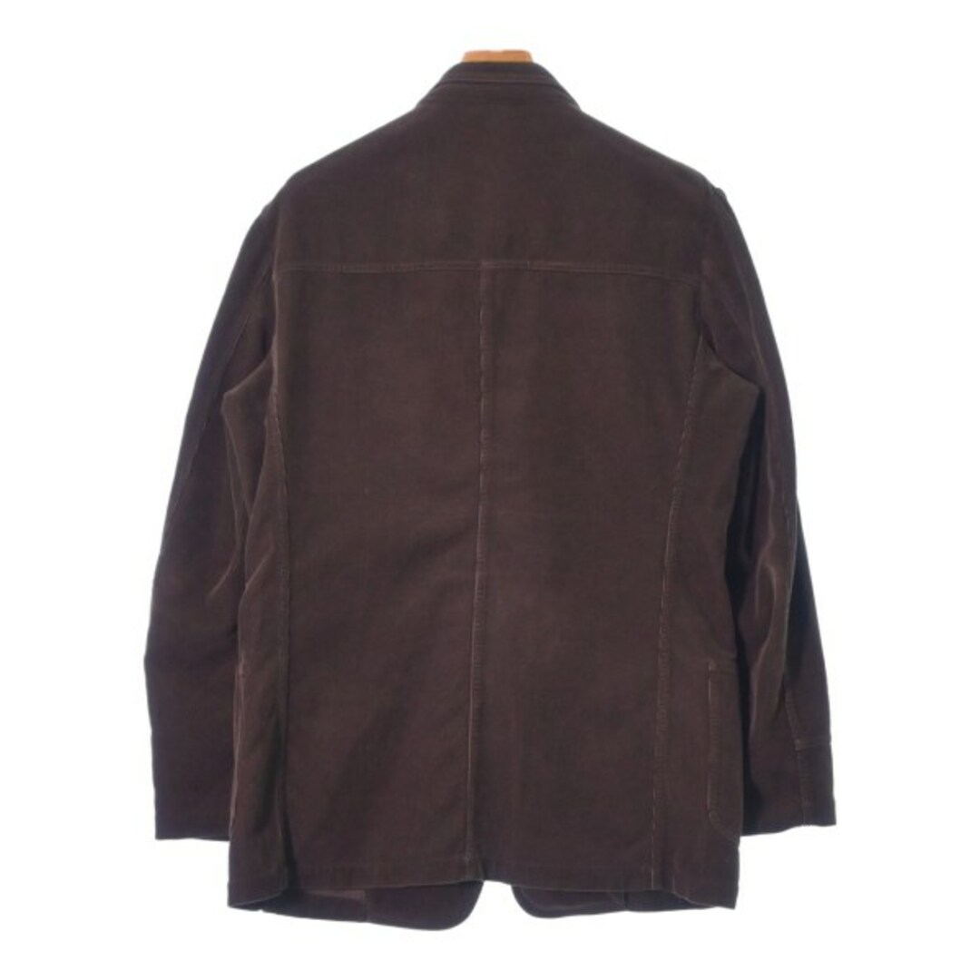 DRIES VAN NOTEN(ドリスヴァンノッテン)のDRIES VAN NOTEN カジュアルジャケット 50(XL位) 茶 【古着】【中古】 メンズのジャケット/アウター(テーラードジャケット)の商品写真