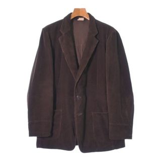 ドリスヴァンノッテン(DRIES VAN NOTEN)のDRIES VAN NOTEN カジュアルジャケット 50(XL位) 茶 【古着】【中古】(テーラードジャケット)