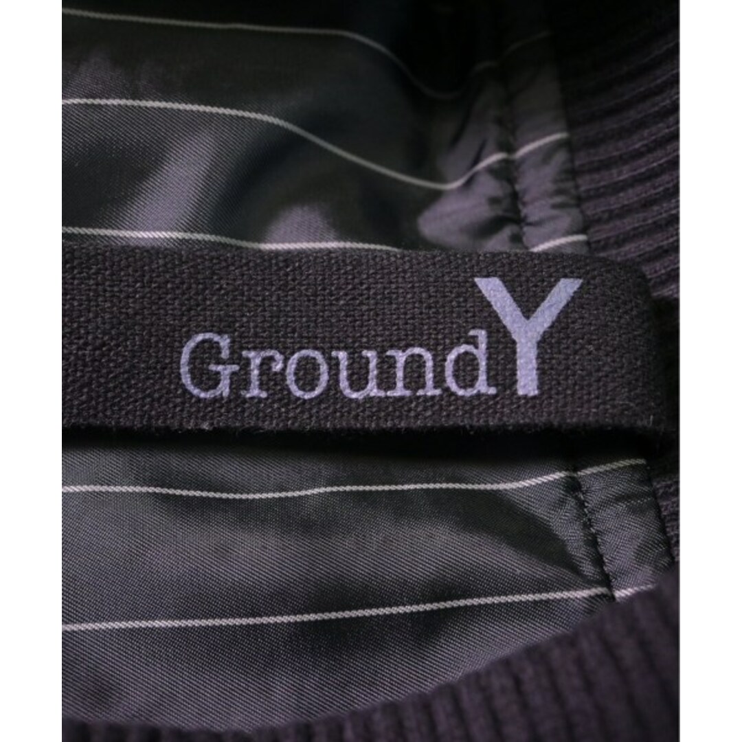 Ground Y(グラウンドワイ)のGround Y グラウンド　ワイ ブルゾン（その他） 3(M位) 黒 【古着】【中古】 メンズのジャケット/アウター(その他)の商品写真