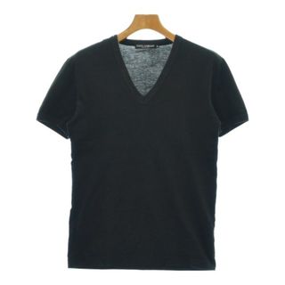 ドルチェアンドガッバーナ(DOLCE&GABBANA)のDOLCE&GABBANA Tシャツ・カットソー 44(S位) 黒 【古着】【中古】(Tシャツ/カットソー(半袖/袖なし))