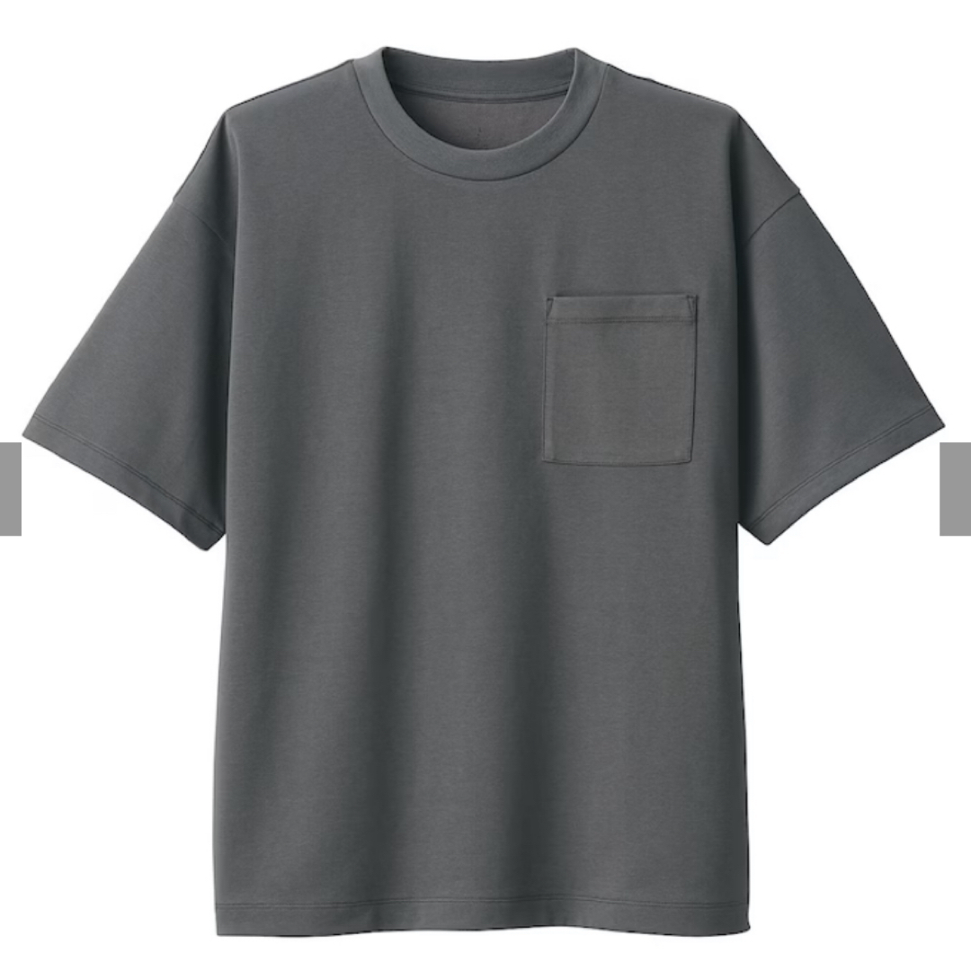 MUJI (無印良品)(ムジルシリョウヒン)の無印良品　涼感ＵＶカットワイド半袖Ｔシャツ メンズのトップス(Tシャツ/カットソー(半袖/袖なし))の商品写真