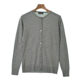 ジョンスメドレー(JOHN SMEDLEY)のJOHN SMEDLEY ジョンスメドレー カーディガン M グレー 【古着】【中古】(カーディガン)