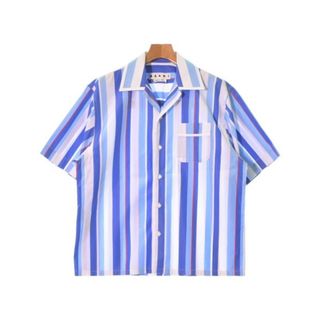 Marni - MARNI マルニ カジュアルシャツ 44(S位) 青x白等(ストライプ) 【古着】【中古】