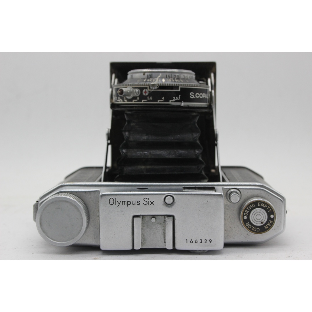 【訳あり品】 オリンパス Olympus Six D.Zuiko F.C. 7.5cm F3.5 蛇腹カメラ  s9673 スマホ/家電/カメラのカメラ(フィルムカメラ)の商品写真