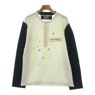 Yohji Yamamoto - YOHJI YAMAMOTO Tシャツ・カットソー 3(M位) 白 【古着】【中古】