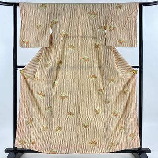 小紋 身丈158cm 裄丈62cm 正絹 優品 【中古】(着物)