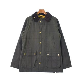 バーブァー(Barbour)のBarbour ブルゾン（その他） 42(XS位) カーキx紺(チェック) 【古着】【中古】(その他)