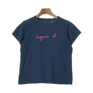 agnes b. - Agnes b. アニエスベー Tシャツ・カットソー 2(M位) 紺 【古着】【中古】