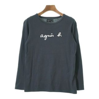 Agnes b. アニエスベー Tシャツ・カットソー 2(M位) ダークグレー 【古着】【中古】