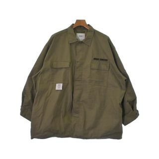 WTAPS ダブルタップス ミリタリーブルゾン 2(M位) カーキ 【古着】【中古】(ミリタリージャケット)