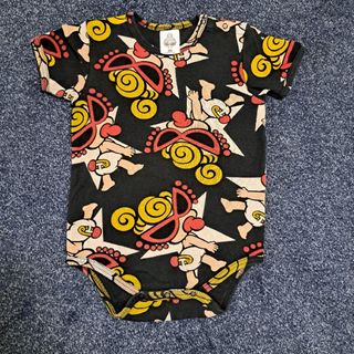 ヒステリックミニ(HYSTERIC MINI)のヒステリックミニ　ヒスミニ　ロンパース　ベビー服　半袖(ロンパース)