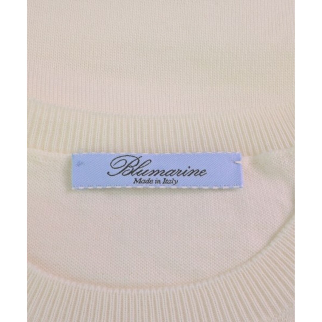 Blumarine(ブルマリン)のBlumarine ブルマリン ニット・セーター 40(M位) 白 【古着】【中古】 レディースのトップス(ニット/セーター)の商品写真