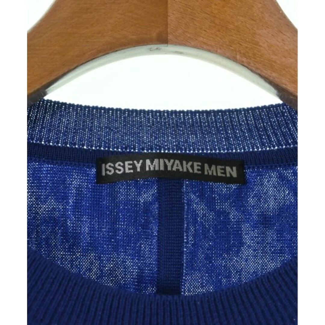 ISSEY MIYAKE MEN(イッセイミヤケメン)のISSEY MIYAKE MEN ニット・セーター 2(M位) 紺 【古着】【中古】 メンズのトップス(ニット/セーター)の商品写真