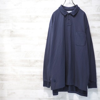 ナナミカ(nanamica)のnanamica 20AW Long Sleeve Polo-Navy/M(ポロシャツ)