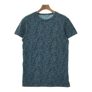 Dior Homme ディオールオム Tシャツ・カットソー XS 青(総柄) 【古着】【中古】