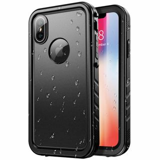 【サイズ:iPhoneX防水ケース_色:ブラック】SPORTLINK iPhon(その他)