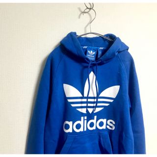 アディダス(adidas)の古着　 adidas アディダス プルオーバー パーカー スウェット フーディ　(パーカー)