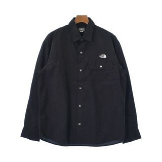 THE NORTH FACE ザノースフェイス カジュアルシャツ XL 黒 【古着】【中古】(シャツ)