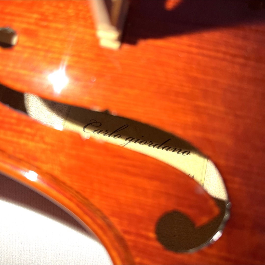 【付属品多数】Carlo giordano バイオリンVS-3 4/4 楽器の弦楽器(ヴァイオリン)の商品写真