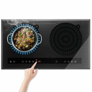 【色: ブラック】KR KITCHENRAKU ihマット ihクッキングヒータ(調理道具/製菓道具)