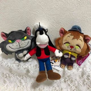 ディズニー(Disney)のディズニー　ミッキー&フレンズマスコット　&you猫の日マスコット　(3品)(キャラクターグッズ)