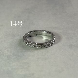 ▼ zirconiaリング14号▼ TitanIP加工silver(リング(指輪))