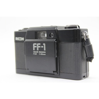 【返品保証】 リコー Ricoh FF-1 COLOR RIKENON 35mm F2.8 コンパクトカメラ  s9701(フィルムカメラ)