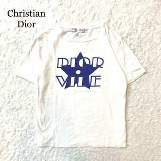 クリスチャンディオール(Christian Dior)の【現行☆美品】Christian Dior Tシャツ ホワイト 蜂 ロゴ S(Tシャツ(半袖/袖なし))