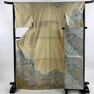 訪問着 身丈171cm 裄丈67cm 正絹 美品 秀品 【中古】(着物)