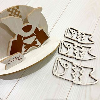 3COINS - スリーコインズ 兜 オブジェ 鯉のぼり レターバナー