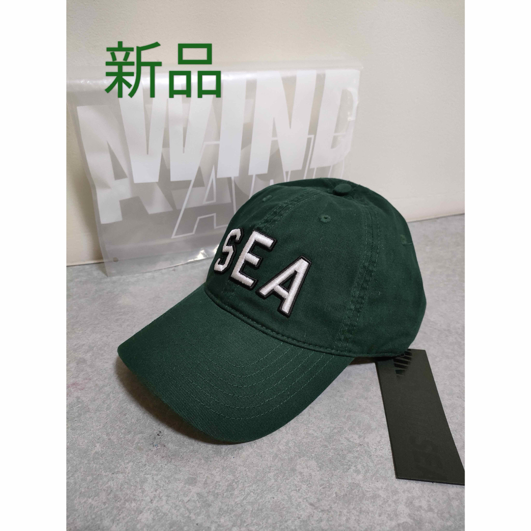 WIND AND SEA(ウィンダンシー)の新品未使用 WIND SND SEA WDS GREEN キャップ メンズの帽子(キャップ)の商品写真