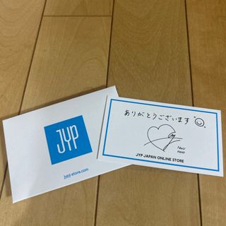 ニジュー(NiziU)のNiziU サンキューカード　(アイドルグッズ)