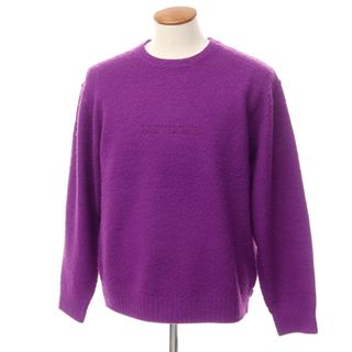 シュプリーム(Supreme)の【中古】シュプリーム Supreme 2023年秋冬 Pilled Sweater ウールアクリル プルオーバーニット パープル【サイズM】【メンズ】(ニット/セーター)