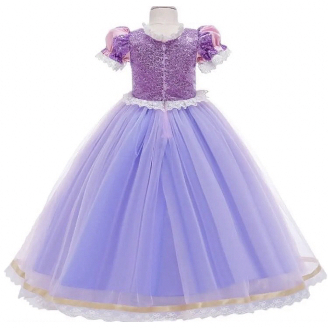  プリンセスドレス　ドレス　プリンセス　110 子供　仮装 キッズドレス  キッズ/ベビー/マタニティのキッズ服女の子用(90cm~)(ワンピース)の商品写真