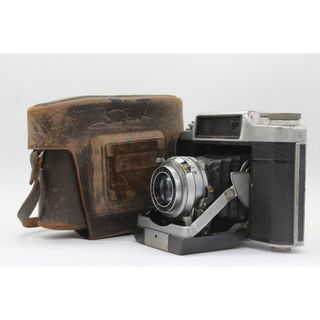 【訳あり品】 フジカ FUJICA Super-Fujica-6 FUJINAR 7.5cm F3.5 ケース付き 蛇腹カメラ  s9725(フィルムカメラ)