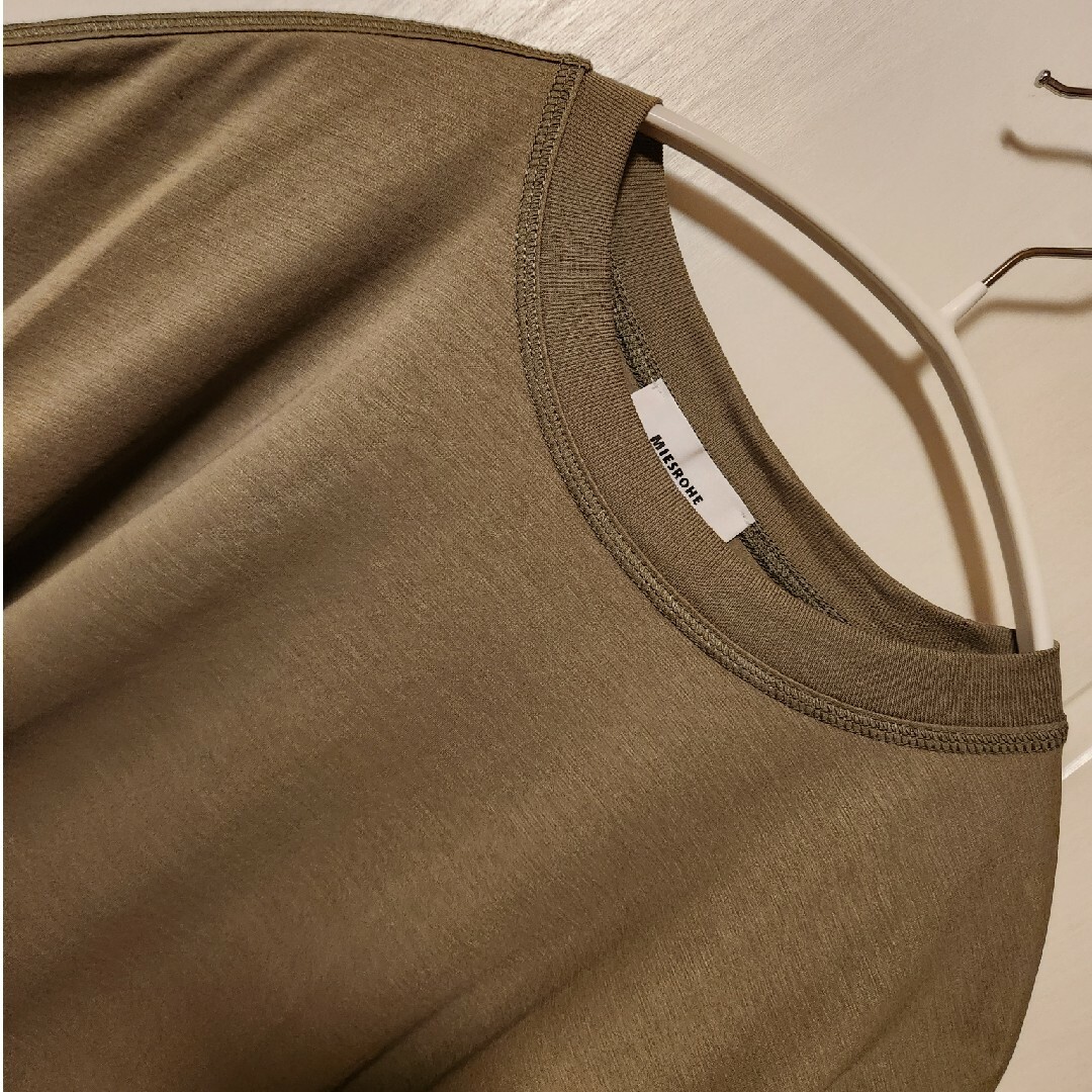 miesrohe フレンチスリーブTシャツ メンズのトップス(Tシャツ/カットソー(半袖/袖なし))の商品写真