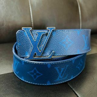 ルイヴィトン(LOUIS VUITTON)のルイヴィトン ベルト サンチュール LV モノグラム イニシャル 40MM(ベルト)