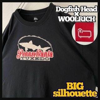 ウールリッチ(WOOLRICH)の超激レア ウールリッチ コラボ ロンT ドッグフィッシュヘッド ビール XXL(Tシャツ/カットソー(七分/長袖))