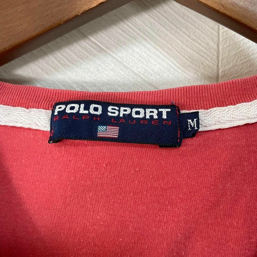 POLO RALPH LAUREN(ポロラルフローレン)のラルフローレン ポロスポーツ Tシャツ 2点セット キッズ 刺繍ポニー 90s キッズ/ベビー/マタニティのキッズ服女の子用(90cm~)(Tシャツ/カットソー)の商品写真