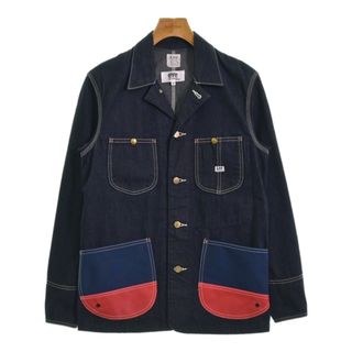 ジュンヤワタナベマン(JUNYA WATANABE MAN)のJUNYA WATANABE MAN カバーオール XS インディゴ(デニム) 【古着】【中古】(カバーオール)