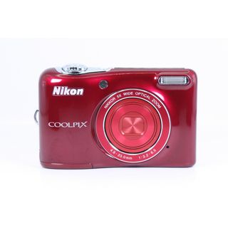 ニコン(Nikon)のNIKON COOLPIX L30 2000万画素オーバー 単三電池使用#340(コンパクトデジタルカメラ)