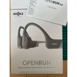 アフターショックス(AFTERSHOKZ)のShokz OpenRun 骨伝導イヤホン ワイヤレス bluetooth5.1(ヘッドフォン/イヤフォン)