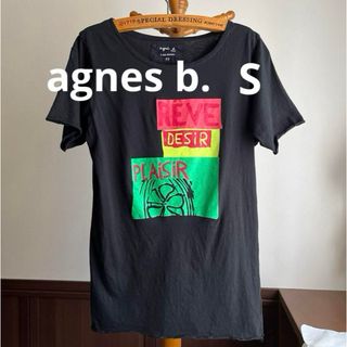 アニエスベー(agnes b.)のアニエスベー Tシャツ S ブラック(Tシャツ/カットソー(半袖/袖なし))