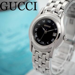 グッチ(Gucci)の290【美品】GUCCI グッチ時計　レディース腕時計　シルバー　シンプル(腕時計)