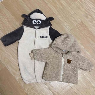 ひつじのショーンカバーオール  SHEIN くまさんアウター(カバーオール)