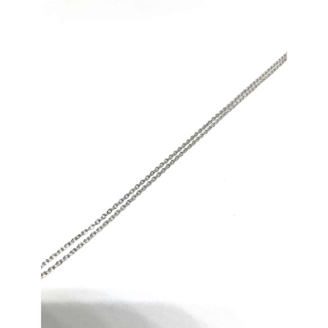 LION HEART(ライオンハート)の美品 袋タグ付 LH for Gift スリム プレートネックレス 925 メンズのアクセサリー(ネックレス)の商品写真