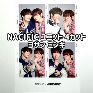 エイティーズ(ATEEZ)のATEEZ NACIFIC コラボ 特典 ユニット 4カット ヨサン ミンギ(アイドルグッズ)