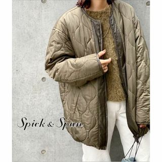 【YURIE A.× Spick & Span】キルテッドフィールドブルゾン